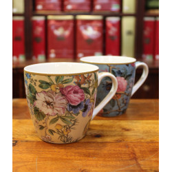 Coffret mugs fleurs - Compagnie Anglaise des Thés