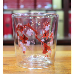 Mug en verre Fleurs de Cerisier - Compagnie Anglaise des Thés