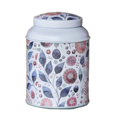 Boîte cylindrique Mint Flowers - Compagnie Anglaise des Thés