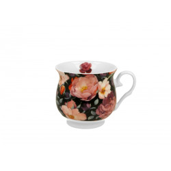 Mug Retro Roses Foncé - Compagnie Anglaise des Thés