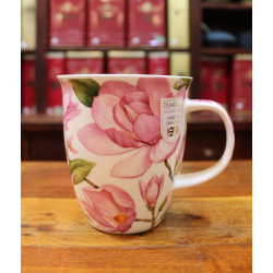 Mug Dunoon Magnolias Rose Clair - Compagnie Anglaise des Thés