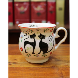 Mug Retro Happy Cats - Compagnie Anglaise des Thés