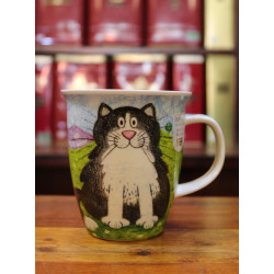 Mug Dunoon Happy Chat Noir - Compagnie Anglaise des Thés