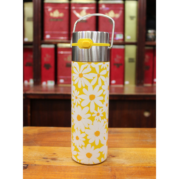 Thermos Marguerite jaune 50cl - Compagnie Anglaise des Thés
