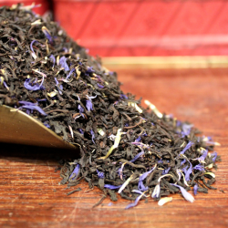 Thé BERGAMOTE, BLEUETS - Thé noir EARL GREY FLEURS BLEUES  - Cie Anglaise des Thés