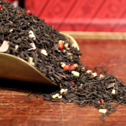 Thé AMANDES CACAO POIVRE- Thé noir FLAMENCO- Compagnie Anglaise des Thés
