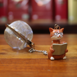 Boule à Thé Chat Cosy 5cm - Compagnie Anglaise des Thés