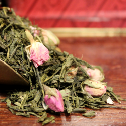 Thé Rose d'Ispahan en Vrac -Thé vert ISPAHAN - Compagnie Anglaise des Thés