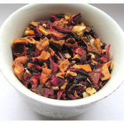 Tasse Infusion Cannelle, Orange, Hibiscus - Infusion CHRISTMAS - Compagnie Anglaise des Thés