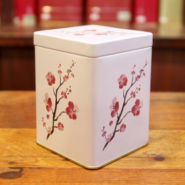 Boîte blanche Fleurs de Cerisier - Compagnie Anglaise des Thés