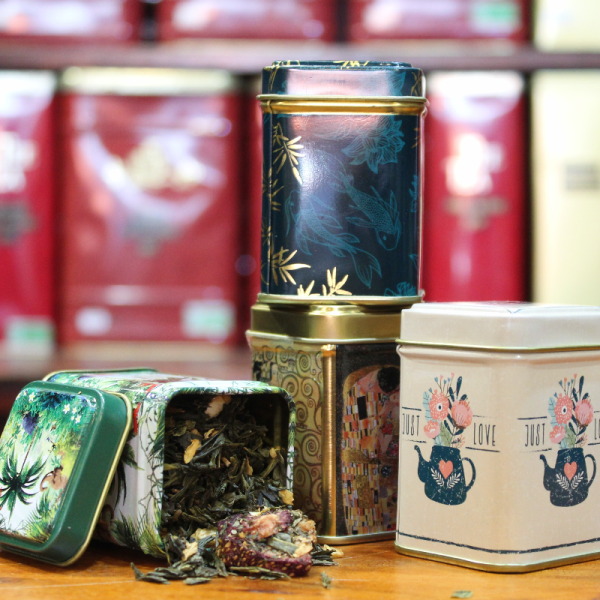 Assortiment 4 Thés Verts Parfumés - Idée Cadeau! THÉS PARFUMÉS- 2