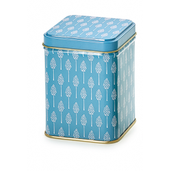 Caja para té Arbol azul