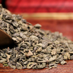 Thé de Chine roulé - Thé vert GUNPOWDER BIO- Compagnie Anglaise des Thés