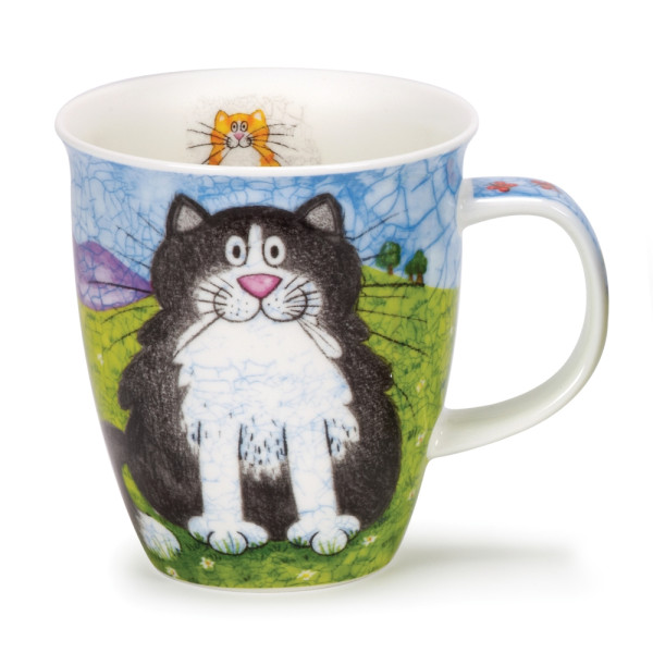Mug Dunoon Happy Chat Noir - Compagnie Anglaise des Thés