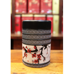 Boîte Cerisier Japonais cylindrique - Compagnie Anglaise des Thés