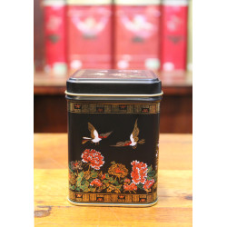 Petite boite à thé style vintage rouge - Le Japonais